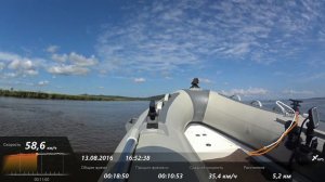 Gladiator RIB 380AL & Suzuki DF20A Speed UP ! 3