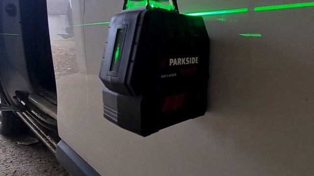 PARKSIDE 360 linijski laser za 39 € смотреть онлайн