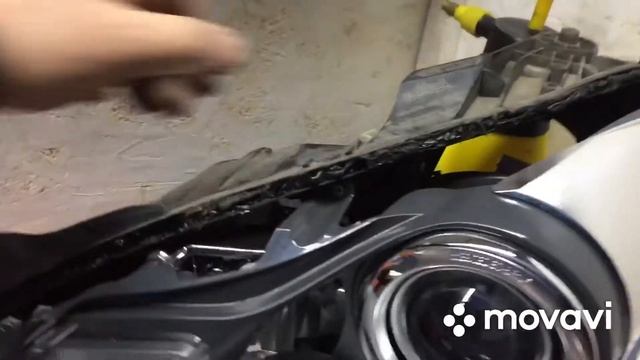 Лакировка фар Мерседес W204 смотреть онлайн