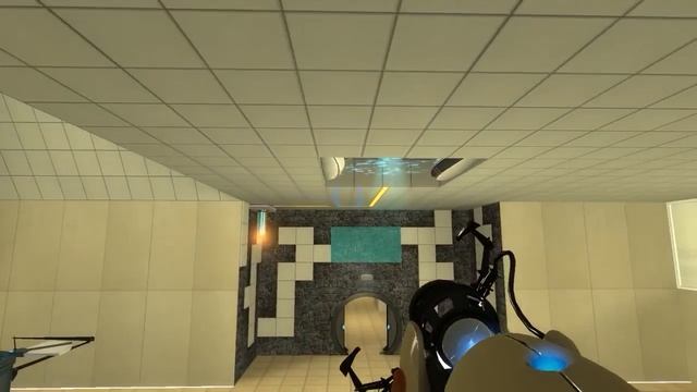 ТОЛЬКО ГОЛУБЫЕ ПОРТАЛЫ (моды на Portal#1) смотреть онлайн