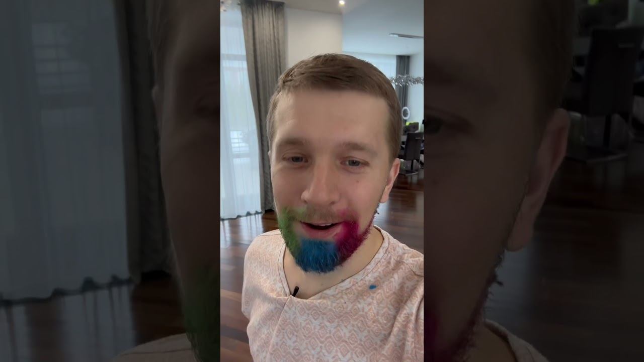 Маска: ЦВЕТНАЯ БОРОДА ♂️! смотреть онлайн