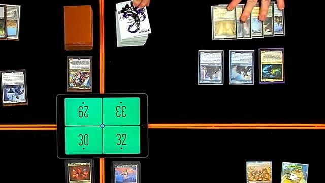 RE-MATCH! Drana/Linvala, Katilda/Lier, Heliod, Omnath | March of the Machine Commander Gameplay смотреть онлайн