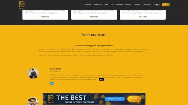 Betform (BFC) Обзор от ICO Каталог смотреть онлайн