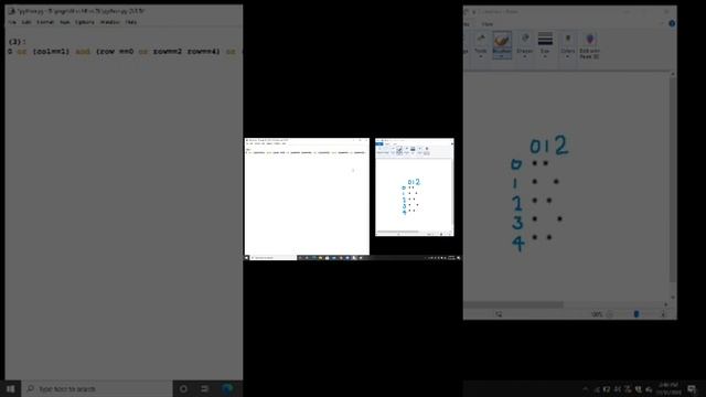 'B' PATTERN USING STARS IN PYTHON | PYTHON PATTERNS смотреть онлайн