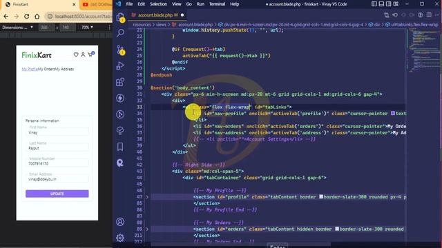 Fully Responsive Ecommerce Course With Source Code Part 1-20| Laravel 9 & Tailwind CSS | #DD4You смотреть онлайн