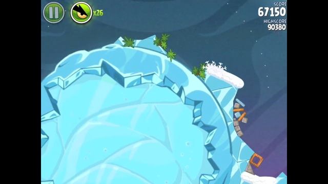 Angry Birds Space Cold Cuts 2-11 Walkthrough 3-star смотреть онлайн