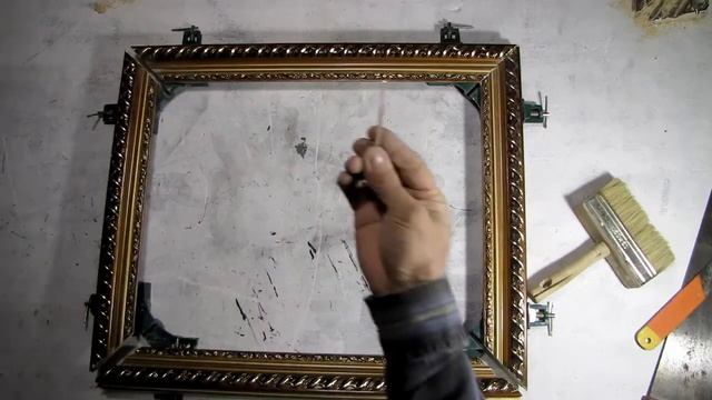 сделать раму для картины и нарезка багета смотреть онлайн