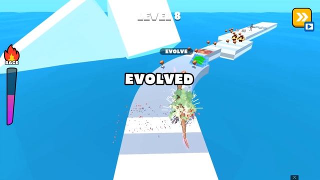 ПРОКАЧАЙ ДИНОЗАВРА ЧТО БЫ ВЫЖИТЬ ЭВОЛЮЦИЯ Dino Run 3D смотреть онлайн