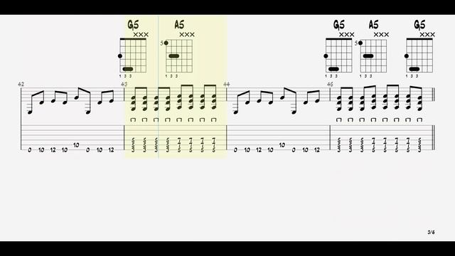 Twin Atlantic - No Sleep || Guitar Play Along TAB смотреть онлайн