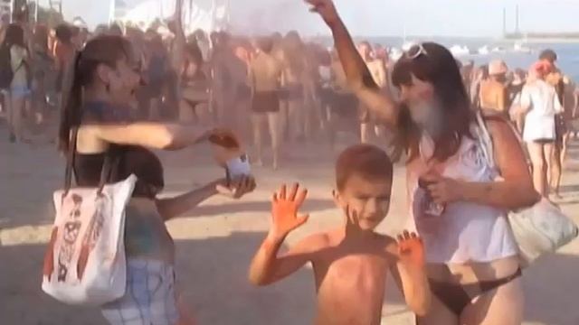 Фестиваль красок Холи в Волгограде смотреть онлайн