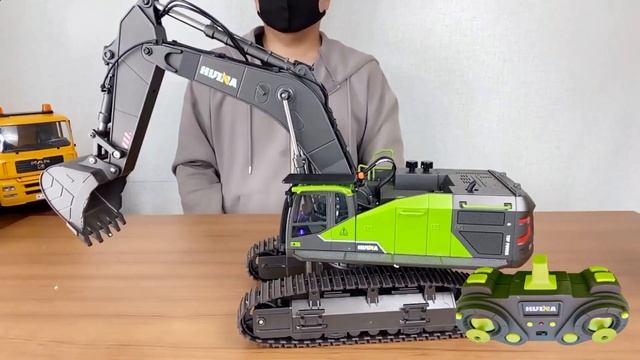 Экскаватор на радиоуправлении смотреть онлайн