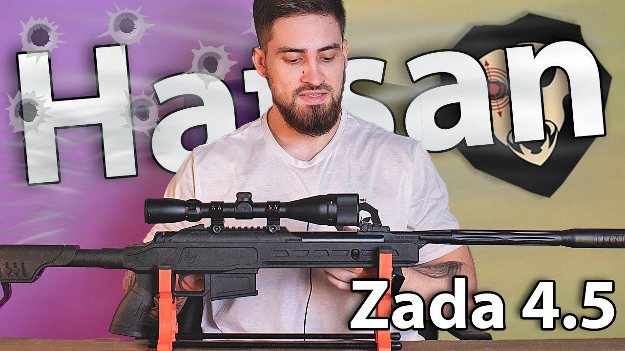 Пневматическая винтовка Hatsan Zada 4.5 мм (3 Дж, пластик) видео обзор смотреть онлайн