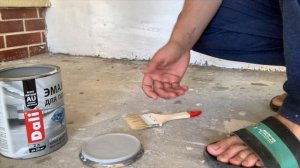 Чем покрасить бетонные полы в гараже , дёшево и практично?