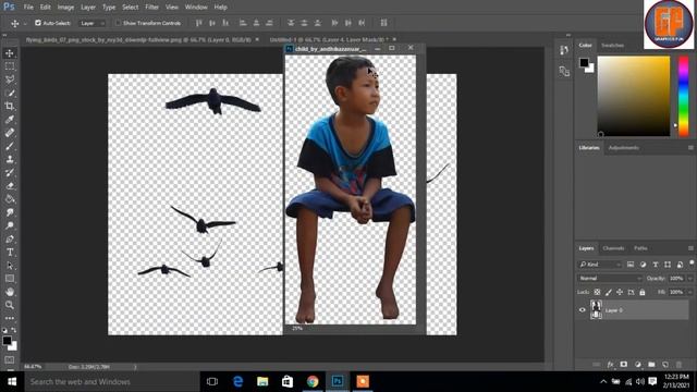 Lost Fantasy Photo Manipulation & Art Tutorial by Graphics Fun смотреть онлайн