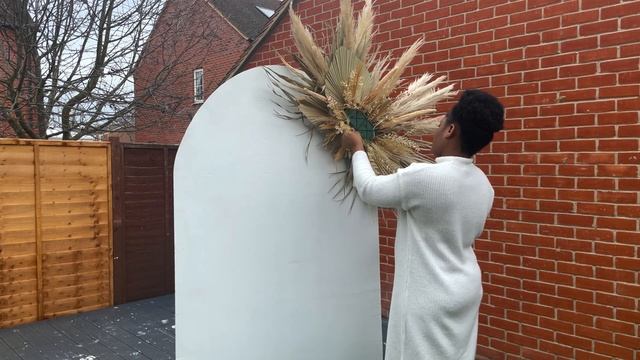 HOW TO- DIY PAMPAS GRASS|BOHO DRIED FLOWER ARRANGEMENT смотреть онлайн