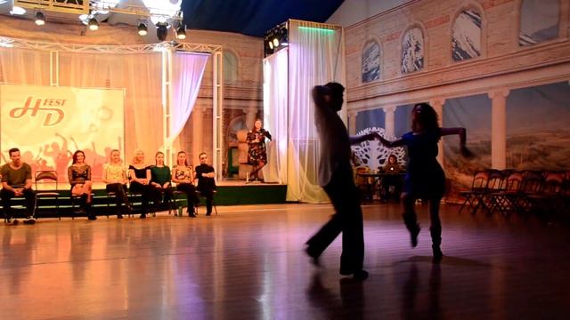 Хастл, Discofox, HDfest 2018, Invitational, Сергей Хитянов и Татьяна Дутчак, Slow смотреть онлайн