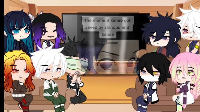 hashira react to kamaboko squad/kanao/kny/ смотреть онлайн