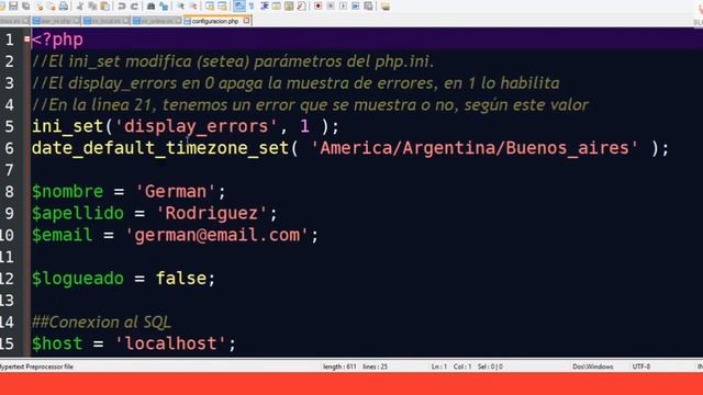 Curso BackEnd U3·22 - Setup local vs online: Archivos ini - PHP смотреть онлайн