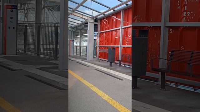 Gdansk Airport view from the train смотреть онлайн