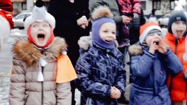 УК ДОМЭЛКОМ | Видеоролик с новогоднего праздника в ЖК «Пироговская Ривьера» смотреть онлайн