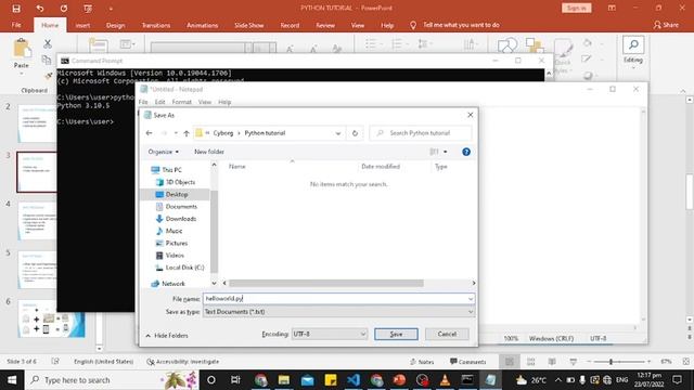 How To Run A Python Script With Notepad | Python for beginners смотреть онлайн