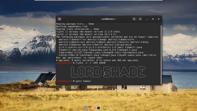 |2020| Adding ASCII Art To LINUX Terminal смотреть онлайн