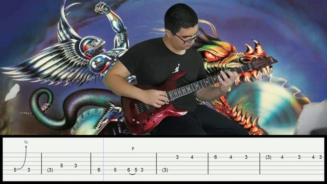 Judas Priest | Leather Rebel | Guitar Solo+ Tabs смотреть онлайн