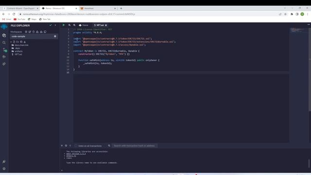 How to build and deploy your first NFT ERC-721 with Solidity смотреть онлайн