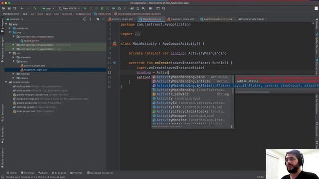 How to use Android ViewBinding in an Activity - 01 | Course | DavTheCoder смотреть онлайн