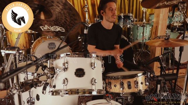 Mapex Black Panther Pegasus 14 x 5.5 Maple / Walnut Snare Drum, Drumazon Tuning Morph Video смотреть онлайн