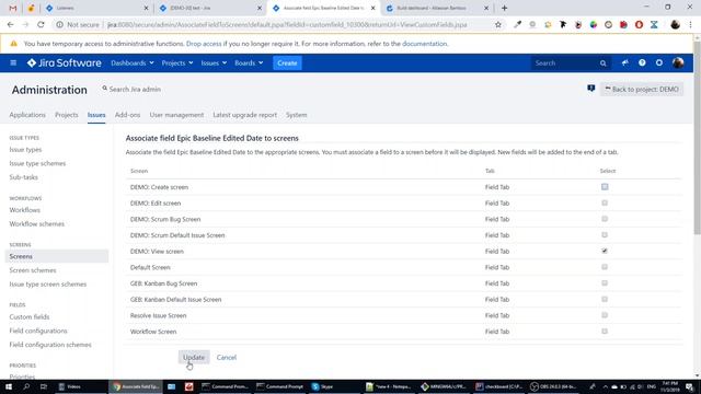 JIRA ScriptRunner field saves the date of change another field смотреть онлайн