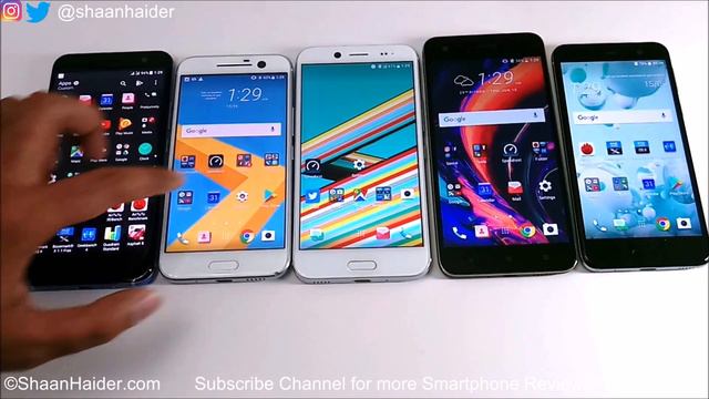 HTC U11 vs HTC 10 vs HTC Bolt vs HTC Desire 10 Pro vs HTC U Play - BENCHMARK TEST смотреть онлайн