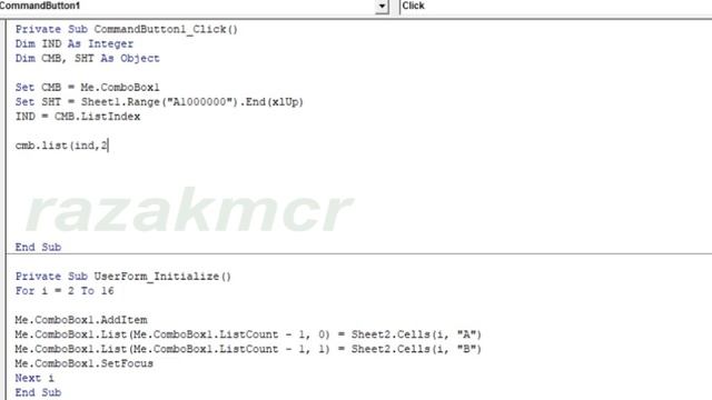 How to Combobox List Edit And Transfer To Worksheet Excel VBA смотреть онлайн