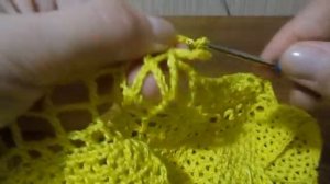 Вяжем детский сарафан крючком. 2017