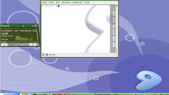 Aiglx Under Gentoo + KDE