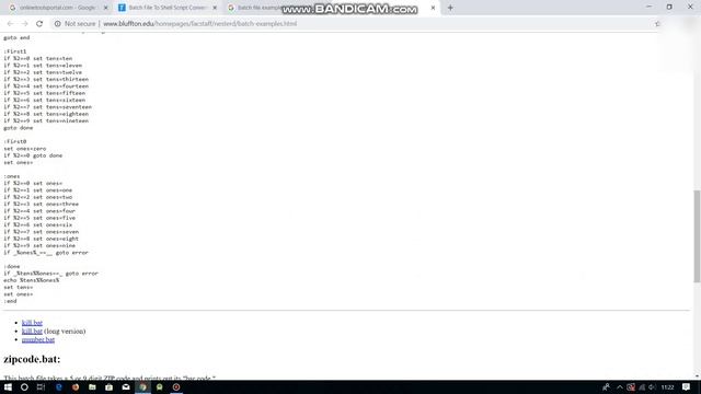How to Convert Batch File to Shell Script Online. смотреть онлайн