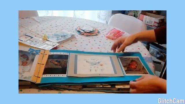 Album Baby interamente realizzato a mano... @scrapbooking...@origami смотреть онлайн