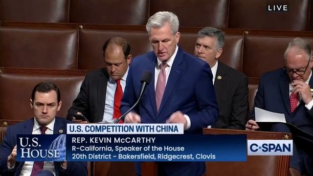 Speaker McCarthy Announces Creation of Select Committee to Hold China Accountable смотреть онлайн