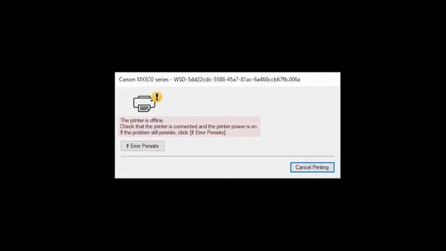 Canon PIXMA Troubleshooting - Printer Offline on a Windows® Computer смотреть онлайн