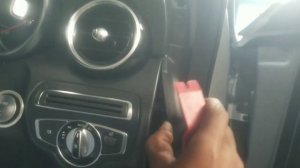 Mercedes Benz C-Class W205 dashboard teardown