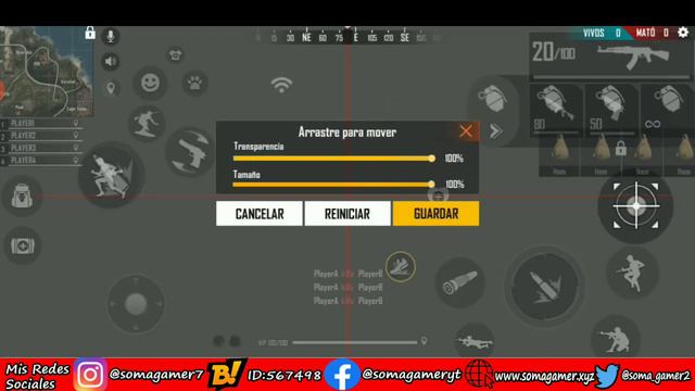 🛑 COMO GUARDAR Y CARGAR TU CONFIGURACION CUSTOM HUD EN FREE FIRE SINCRONIZACIÓN DE AJUSTES смотреть онлайн