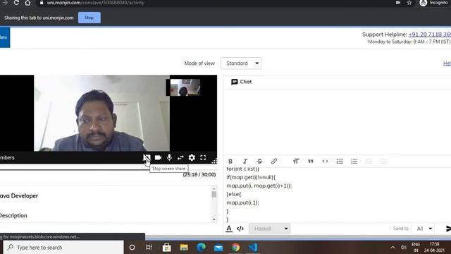 Java Virtual Interview | Real time Java Interview смотреть онлайн