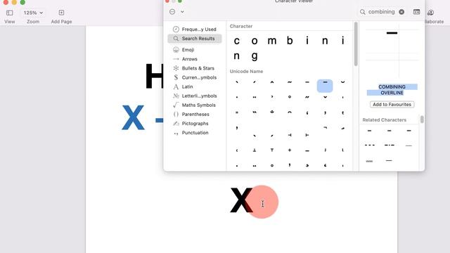 How to type X Bar in MAC смотреть онлайн