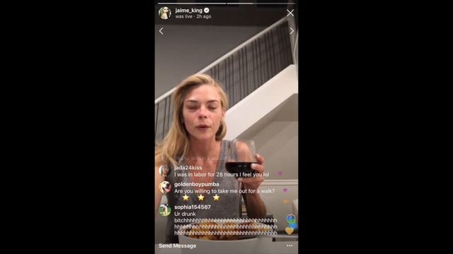 How Lana Del Rey helped Jaime King give birth смотреть онлайн