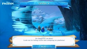 Игра-бродилка Холодное сердце. Обзор игры, сделанной по мультику