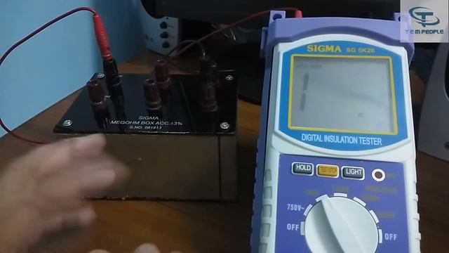 How to use Digital Insulation Tester "SIGMA SG 5K20" 5000VDC 200GOhm Testing Procedure in ENGLISH смотреть онлайн