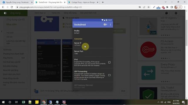 Hướng Dẫn Sử dụng Sockdroi add proxy cho Androi смотреть онлайн