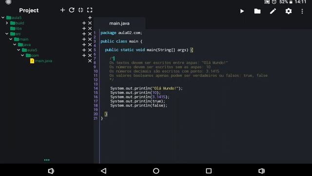 Tipos de Dados em JAVA ? (String, int, float, double) смотреть онлайн