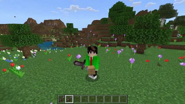 CARA OFF HAND DI MCPE!! PEGANG SEMUA ITEM DI TANGAN KIRI - ADDON OFF HAND MCPE 1.19!! смотреть онлайн