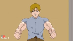 Muscle Growth animation - Alien Slime Serum - Short Version